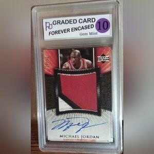 2005 UD "Exquisite Collection" Limited Logos #LL-MJ Michael Jordan Facs.Auto